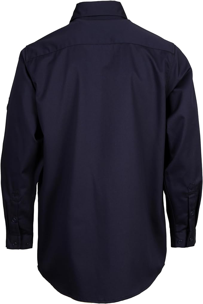 BOCOMAL FR Shirts 6.25oz Lightweight Welding Shirts Flame Resistant Men's Fire Retardant Shirt