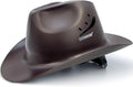 Cowboy Style Hard Hat Class C Safety Helmet Vented Full Brim Hard Hats Work Safety Helmet for Men and Women Outdoor,Industrial,Construction Head Protection- ANSI Approved