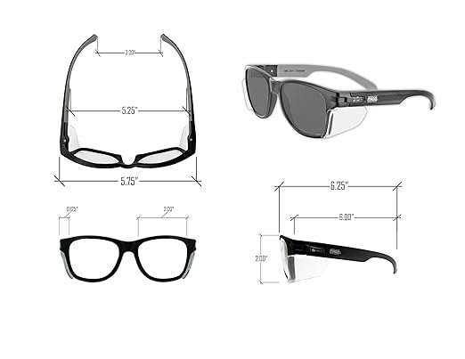 MAGID Anti-Fog Polycarbonate Safety Glasses, 48 Pairs, Y50