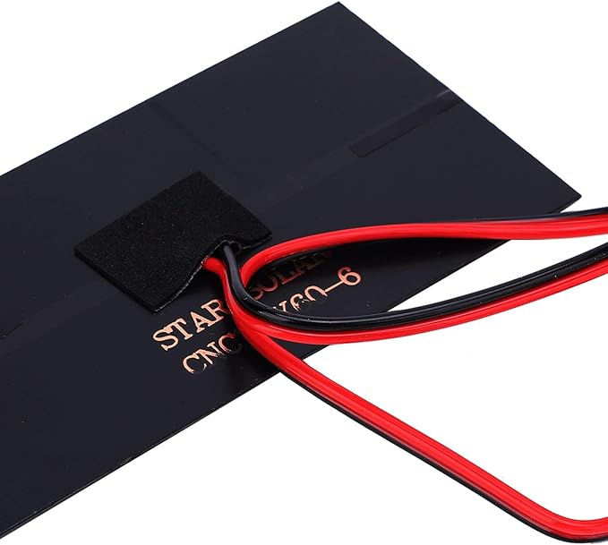 3Pcs Mini Solar Panel DC 6V Polysilicon Solar Cell Charger Module Solar DIY System Kits with 30cm Cable