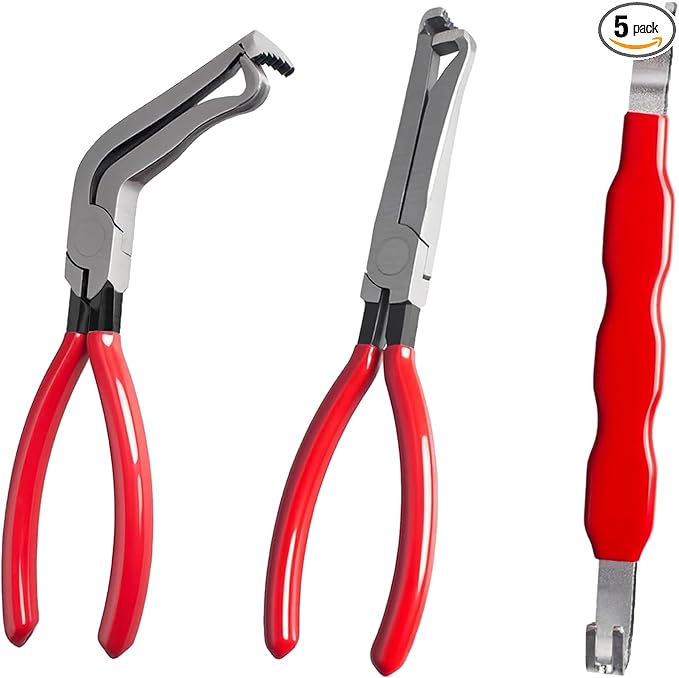 Automotive Electrical Terminal Connector Separator Removal Tool Set for Cars, Electrical Disconnect Pliers and Connector Tool (3-Piece)