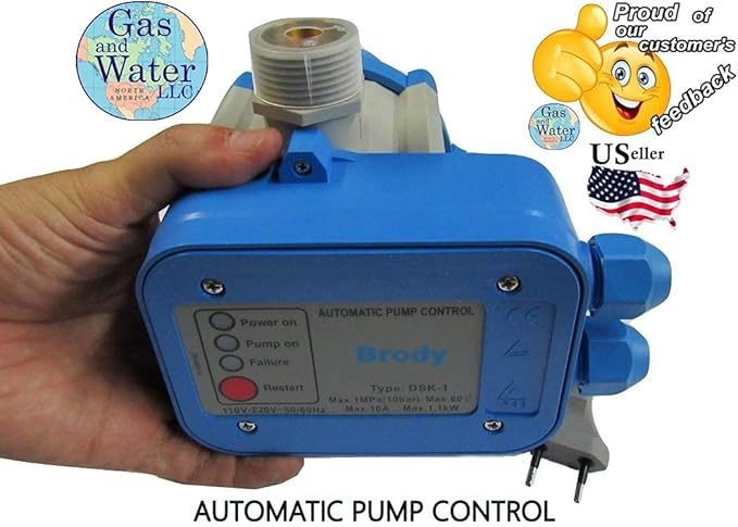Automatic Electronic Switch Control Water Pump Pressure Controller 110 or 220V (works on both)