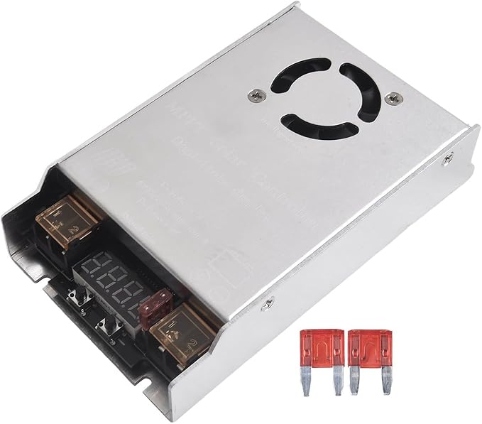 450W MPPT Solar Boost Controller 12V-50V Input 24V-72V Output Charger for Lead-Acid Lithium for LIFEPO4 Gel Batteries 98% Efficiency