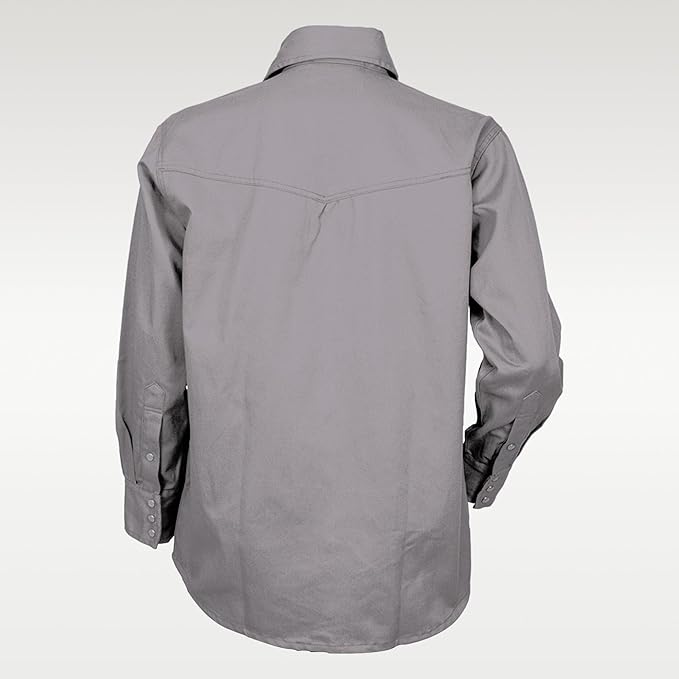 Just In Trend Flame Resistant Light Weight FR Shirt for Men - 88% Cotton, 12% Nylon, 7oz, NFPA 2112