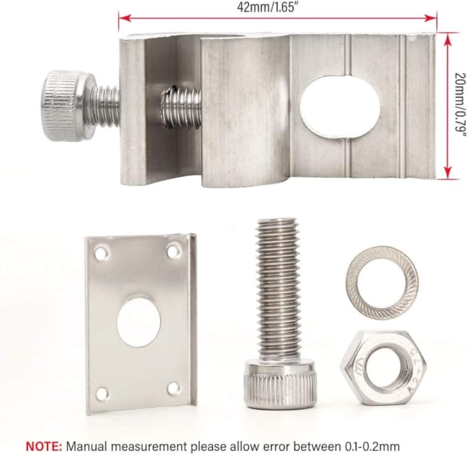 Solar Panel Photovoltaic Bolt-On Coupling Earthing Ground Lug Cable Clamp Ground Clamp with Lay in Lug for Bare Wire and Pipe