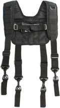 MELOTOUGH Tactical Outdoor H-Harness Duty Belt Suspenders (Battle Belt not Included)