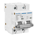 Heschen Solar Panel Circuit Breaker, HSB6C-DC, 2 Poles, DC500V 80A, Current Rating 80.0 amps, for Solar PV System Grid System