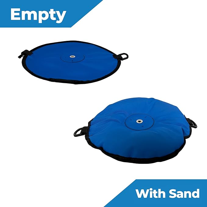 Bird Barrier Sand Bag Boat Base – for Use Daddi Long Legs | Empty - Add Your own Sand | Keep Birds Away from Your Boat - Daddi Long Legs Sold Separately
