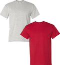 Gildan Unisex Adult DryBlend Workwear T-Shirts with Pocket, 2-Pack