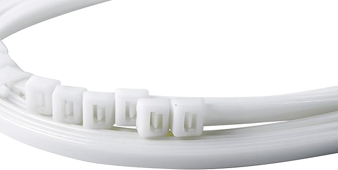 Gardner Bender 45-548 Nylon Heavy-Duty Cable Tie, 48 Inch., 75 lb. Tensile Strength, Wire Tie / Industrial / Outdoor & Household Use, Zip Tie, 10 Pk., Natural White