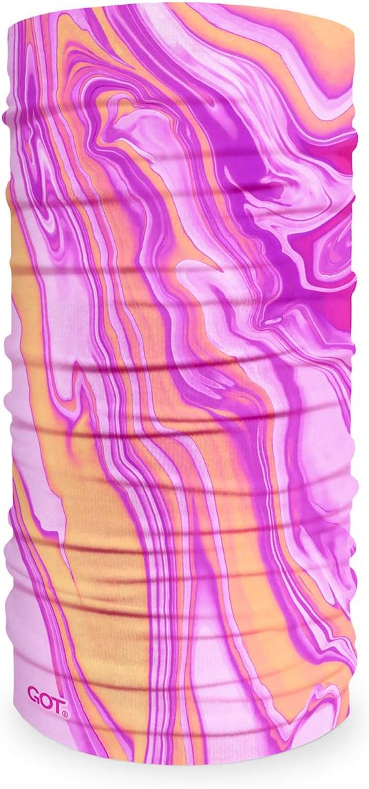 GOT Sports Tube Bandana - Neck Gaiter for Women Men, Face Mask, Neck Wrap, Head Scarf, Curly Hair Sleep Protection