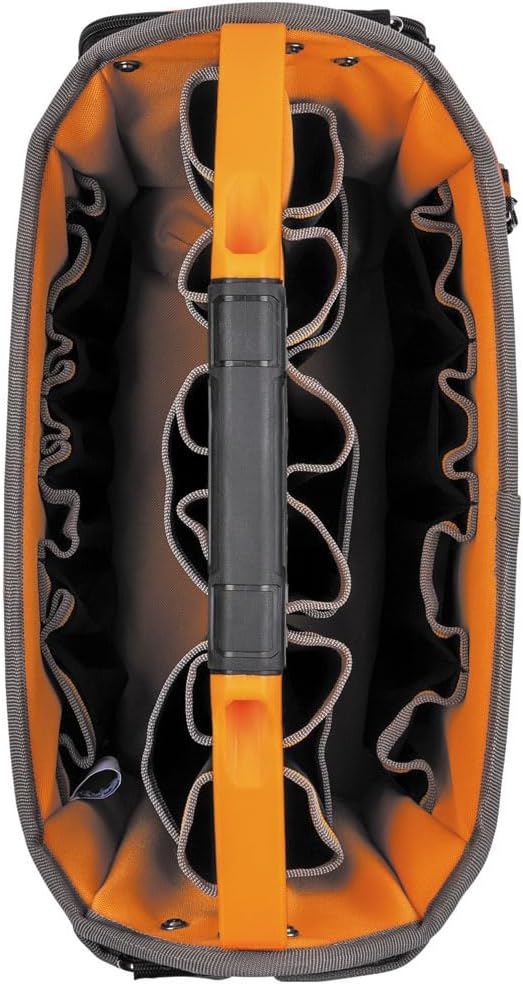 Klein Tools 62202MB MODbox Tool Tote, Part of the MODbox Mobile Workstation, 33 Pockets, Ample Tool Storage, Zipper Pocket for Small Items