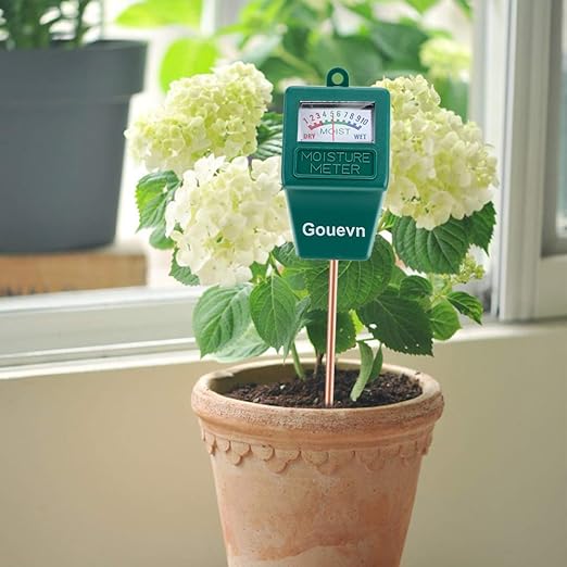 2pack Soil Moisture Meter, Hygrometer Soil Plant Water Meter, Plant Moisture Meter Indoor & Outdoor for Potted Plants, Lawns, Succulent (No Batteries Required)