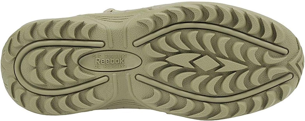 Reebok Men's Rb8694 Rapid Response Rb Composite Toe 6" Tactical Stealth Boot Sidezipper Desert Tan Military & Tactical Boots