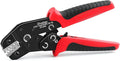 Zhushan ZS-2549 Precision Ratcheting Crimping Tool for JST, Molex, Dupont Terminals – Fits ZH 1.5mm, PH 2.0mm, XH 2.5mm, VH 3.96mm, Dupont 2.54mm, AWG 28-18 (0.08-1.0mm²) – Professional Wire Crimper
