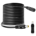 DC 8mm Extension Cable, 30Ft 14AWG 8mm Male and Female Plug Extension Cable Perfectly Compatible with GZ Yeti Jackery Solar Generator Portable Power Station and Solar Panel