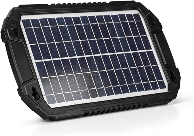 Sunway Solar Car Battery Trickle Charger & Maintainer 8W 12V Waterproof Solar Panel Power Charging Kit for Car Automotive RV Marine Boat Motorcycle Truck Trailer Tractor Powersports Snowmobile