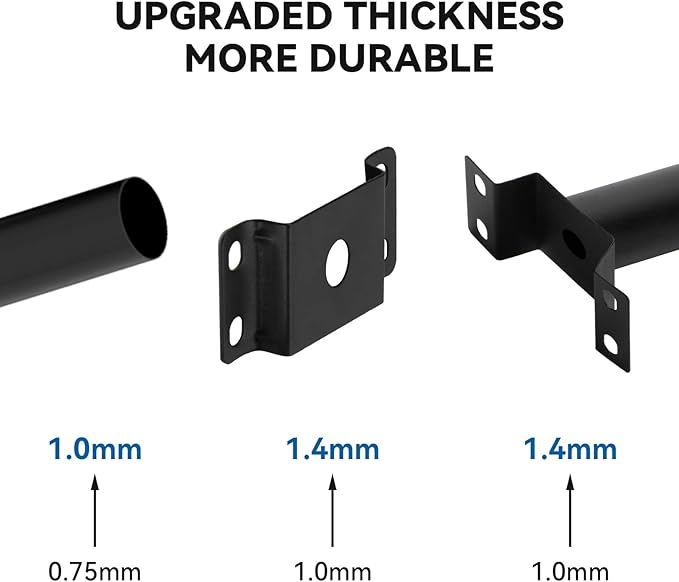Mounting Brackets Extension Arm for Solar Street Light, Light Fixture Bracket Pole for Wall, Fence, Tree, Yard, Barn