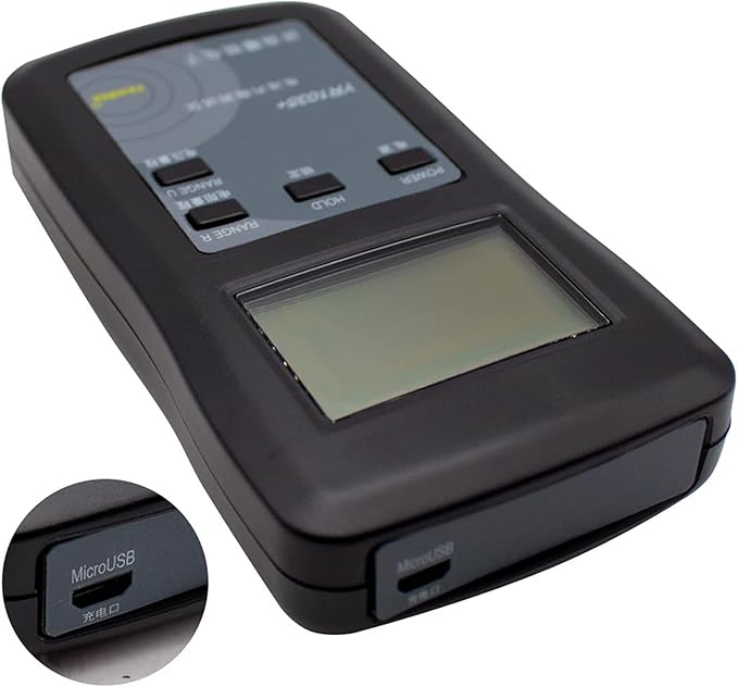 T-king LeTkingok 4 Line YR1035 Battery Internal Resistance Test Meter-- High Precision /Battery Voltage Tester/Digital Battery Analyzer (Set F), Grey