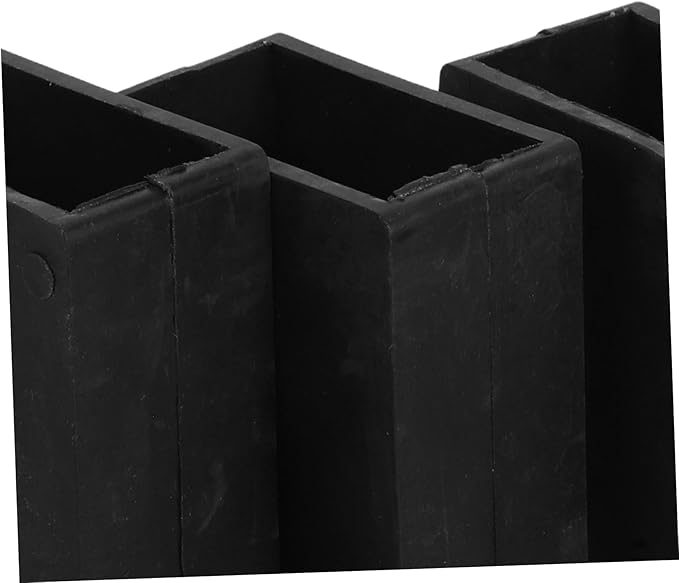 4pcs Ladder Protector Caps Non-Slip Feet Covers for Aluminum Alloy Step Ladders Durable End Caps for Enhanced Stability Suitable for Home and Construction Use