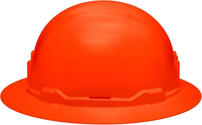 Klein Tools Hard Hat, Non-Vented Full Brim Style, Padded, Self-Wicking Odor-Resistant Sweatband, Tested up to 20kV