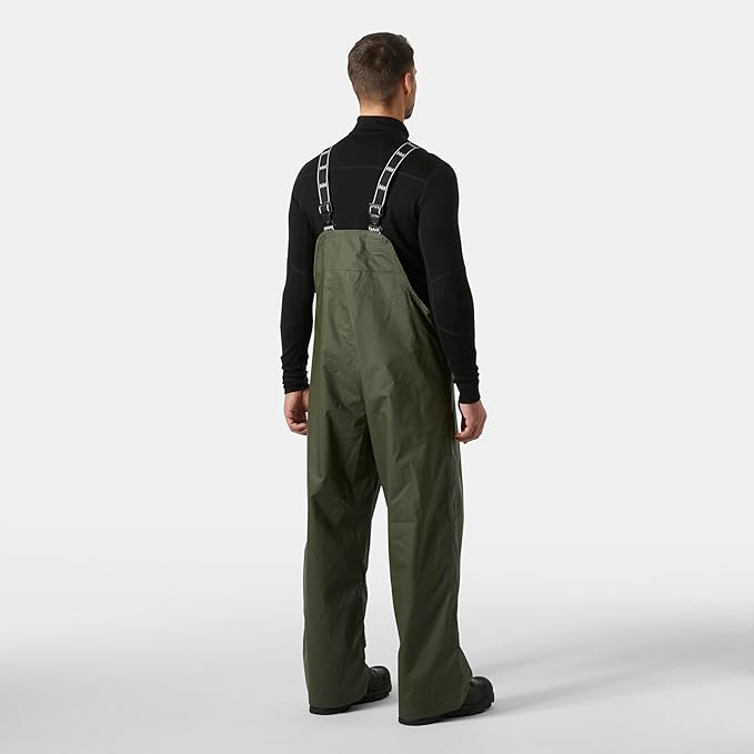 Helly Hansen Workwear Gale Waterproof Mens Bib Overalls Made from Heavy-Duty Protective Polyester/Polyurethane for Mobility