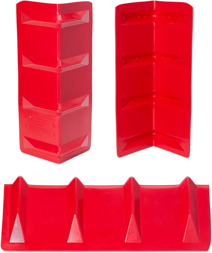 DC Cargo - Heavy-Duty Edge Protectors, 8"x8"x24" (Pack of 8) Strap Protectors for Flatbed Equipment, Unparalleled Cargo Management Solutions for Truckers, Contractors, and Outdoor Enthusiasts