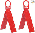 Reusable Roof Anchor, Easy to Install Roof Bracket for Fall Protection, High Stength D-ring with Corrosion Resistant Materials for Roofing Safety 2PCS (2)