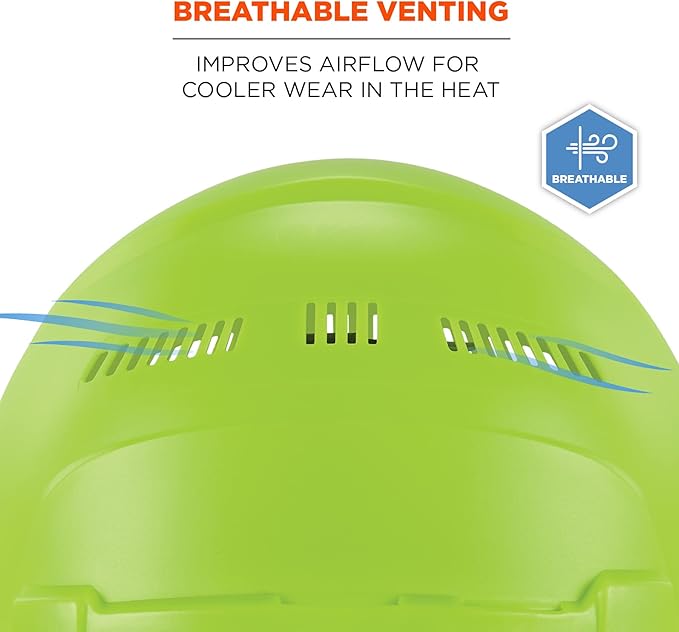 Ergodyne Skullerz 8966 Lightweight Cap-Style Hard Hat with Adjustable Venting - Type 1, Class C