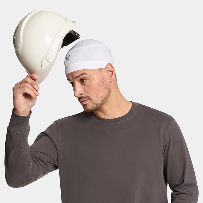 MISSION Cooling Helmet Liner - Lightweight & Breathable - Cools Up to 2 Hours - UPF 50 Sun Protection - Machine Washable