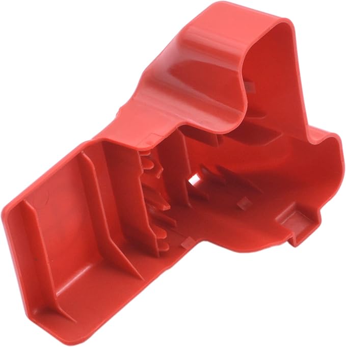 Under Hood Positive Battery Terminal Post Cover Compatible For 2013-2018 Dodge Ram 1500 2500 3500 4500 5500 4.7V8 5.7V8 68164628AA Red