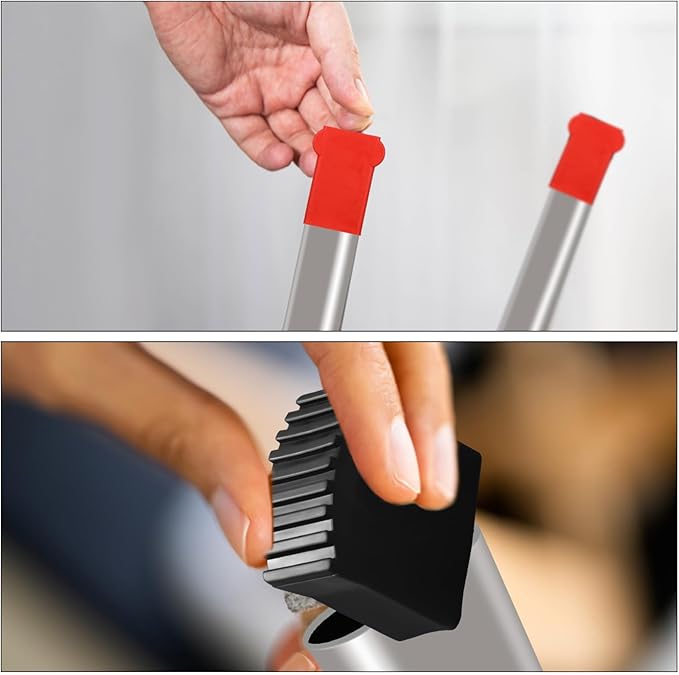 Operitacx 8pcs Ladder Feet Covers Non- Rubber Cushion Accessories for Home Use for Folding Ladders Sturdy Design for Stability and