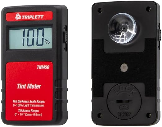 Triplett TNM50 Tint Meter for Automotive Windows and Other Materials