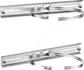 QILIPSU Pole Mounting Kits, 304 Stainless Steel 15.4" x 1.9" Brackets with Adjustable 2–8 Inch Clamps for Electrical Boxes, Devices, and Outdoor Applications