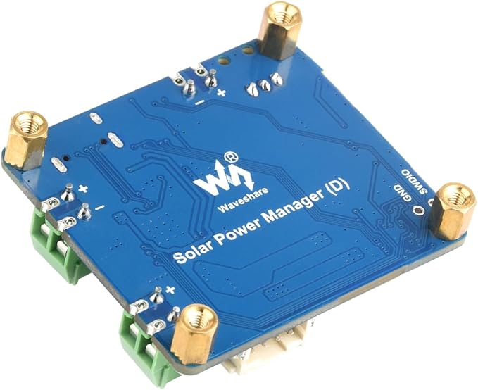 Solar Power Management Module (D) Accessory for 6V~24V Solar Panel And Type-C Power Adapter,Suitable For Solar-Powered Control System For MCUs / Development Boards Raspberry Pi / Jetson Nano / Arduino