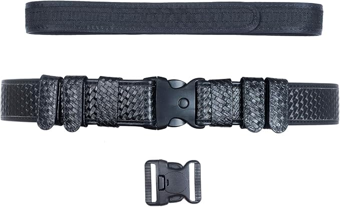TAFTACFR Duty Belt for Law Enforcement Utility Security Military Police 2.0" Tactical Patrol Belt Set