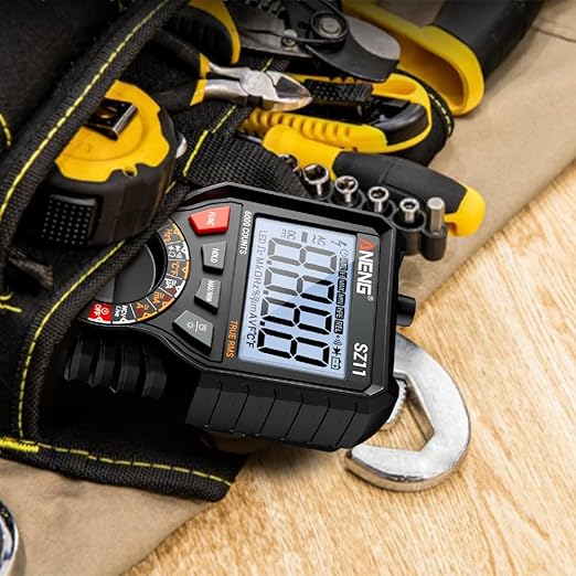 ANENG Multimeter,TRMS 6000 Counts Magnetic Digital Tester with High Resolution Auto Ranging MAX/MIN Voltmeter Measures AC/DC Voltage,Current,Resistance,Capacitance, NCV,Data Hold Amp for Automotive
