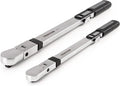 TEKTON 3/8, 1/2 Inch Drive 72-Tooth Split Beam Torque Wrench Set with Cases, 2-Piece (20-100 ft-lb, 40-250 ft-lb) | TRQ99902