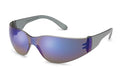 Gateway Safety 469M UL-Certified StarLite Safety Glasses, Blue Mirror Lens, Gray Temple, 1-Pack