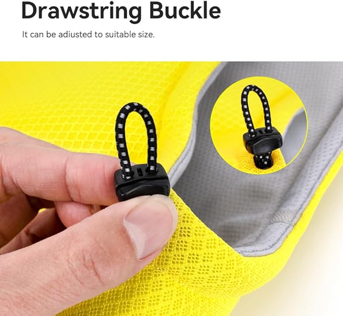 SGODA Dog Cooling Vest Harness Cooler Jacket Yellow X-Large