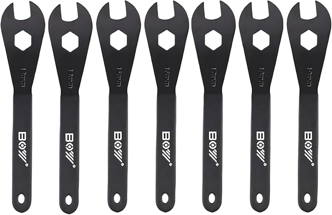 Bike Cone Thin Wrench Set Tool for Bicycle Wheel Hub Axle Nut Install Remover Cycling Spanner Hub Repair Removal Tool