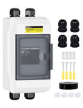 DIHOOL Solar Breaker Box 120A 125 Amp DC Breaker Disconnect Switch