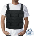 Ice Cooling Vest Neck Cooler for Hot Weather, Reusable Ice Pack Vest with Adjustable Straps, Cold Ice Jacket for Men & Women