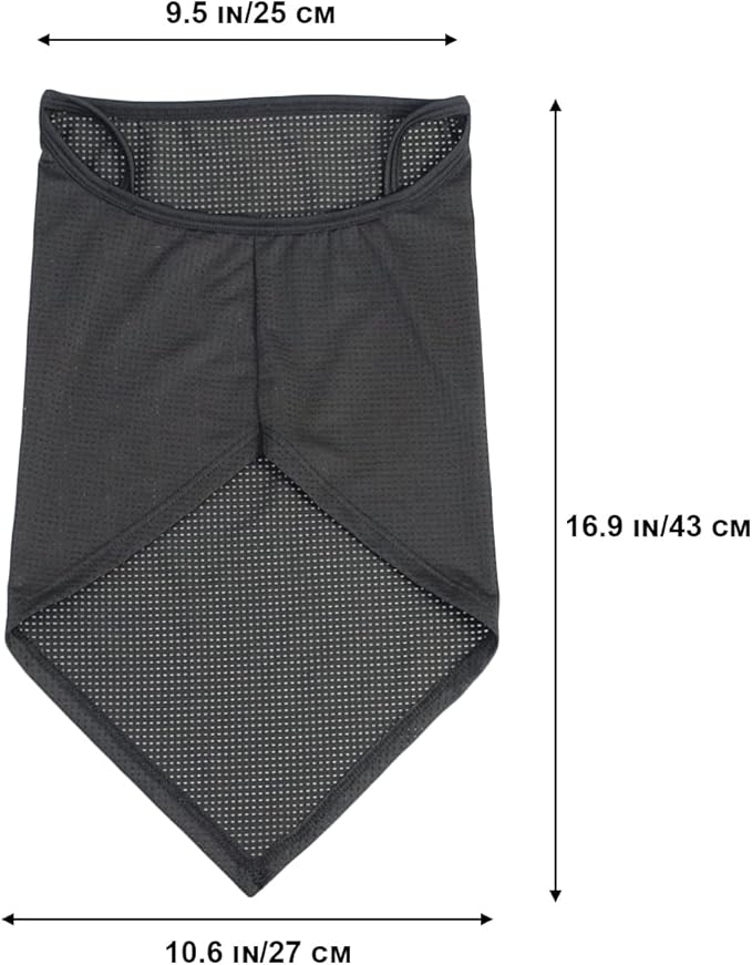 Balaclava Neck Gaiter with Ear Loops Scarf Bandana UV Sun Protection Outdoors Face Mask Cover for Women Men