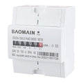 Baomain DDS238-4 DIN Rail Single Phase Kilowatt Hour kwh Meter 220V 30A (100A) Wheel Counter Electricity Meter for AC Systems