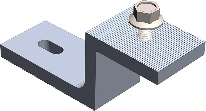 Pack 10 Z Bracket with Flashing for Solar Panel PV Module Mounting Racking Installation