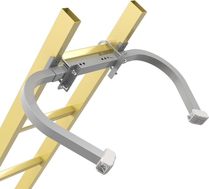 Corner Ladder Stabilizer and Roof Ladder Hook Stabilizer (C-Shaped)