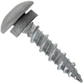 10 x 1 ABC Gray - Low Profile Star Head Roofing Screws - HI-LO Thread - Metal to Wood - T25 Torx Drive Head - EPDM Washer. 1 x 250 Count Bag - 250 Screws