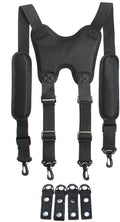 MELOTOUGH Police Suspender for duty belt Tactical suspenders For Law Enforcement Battle Belt Come With 4 Pcs Duty Belt Keeper