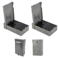 Wells 2 Pack 30 Amp Fuse Disconnect (No Included Fuse) 120/240VAC AC Box Outdoor Waterproof Metal Box Pull Out Switch for Home and Light Commercial Air Conditioning
